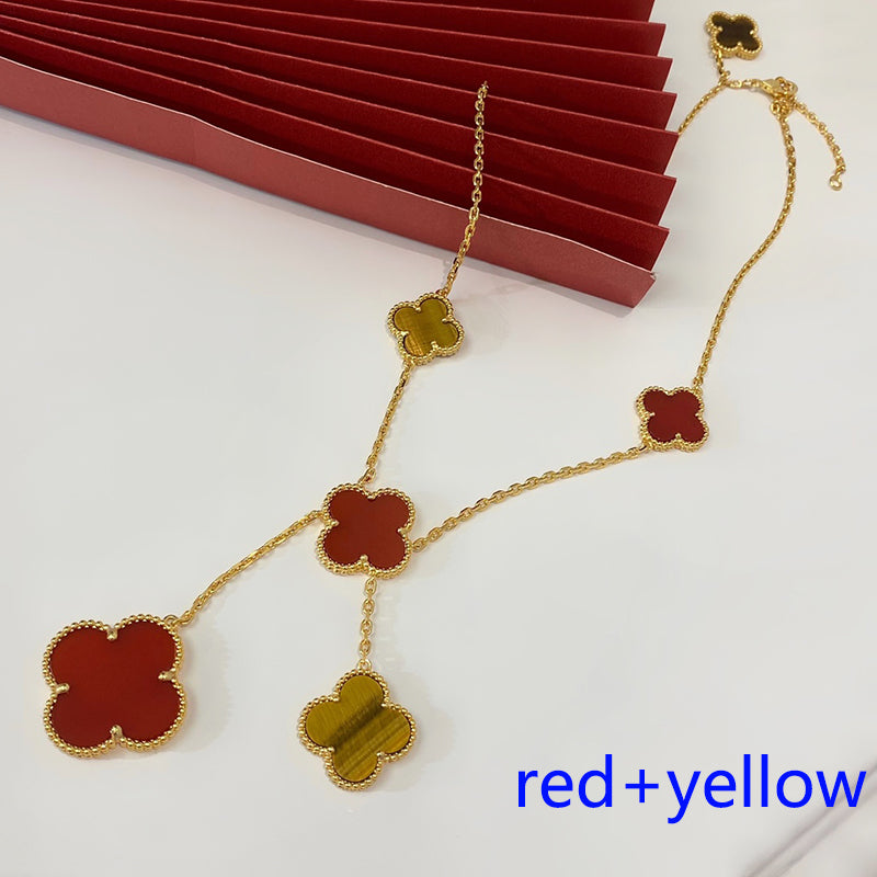 X5X53VA182K Popular 6 flowers necklaces