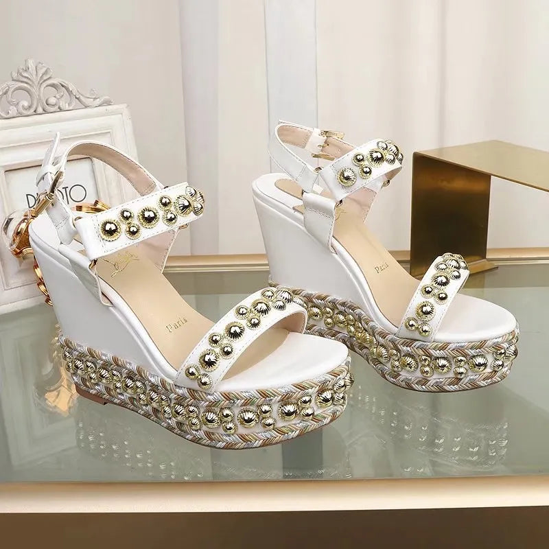 Z2ZA48 Popular leather High heels 12cm heel