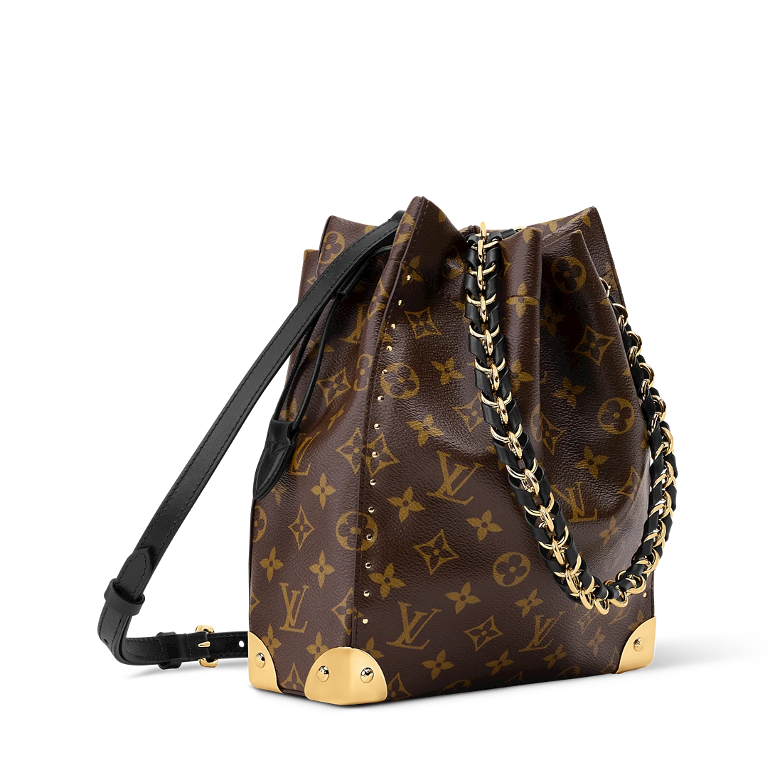 B1R76E26 Trendy classic high-quality coated canvas bags