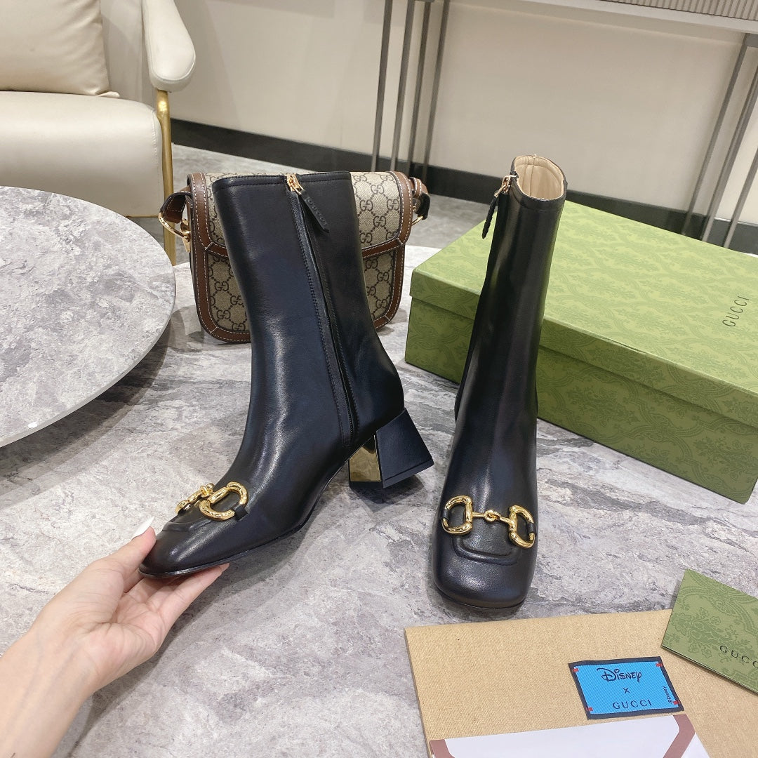 Z2Q95B157  Popular high-quality leather Boots