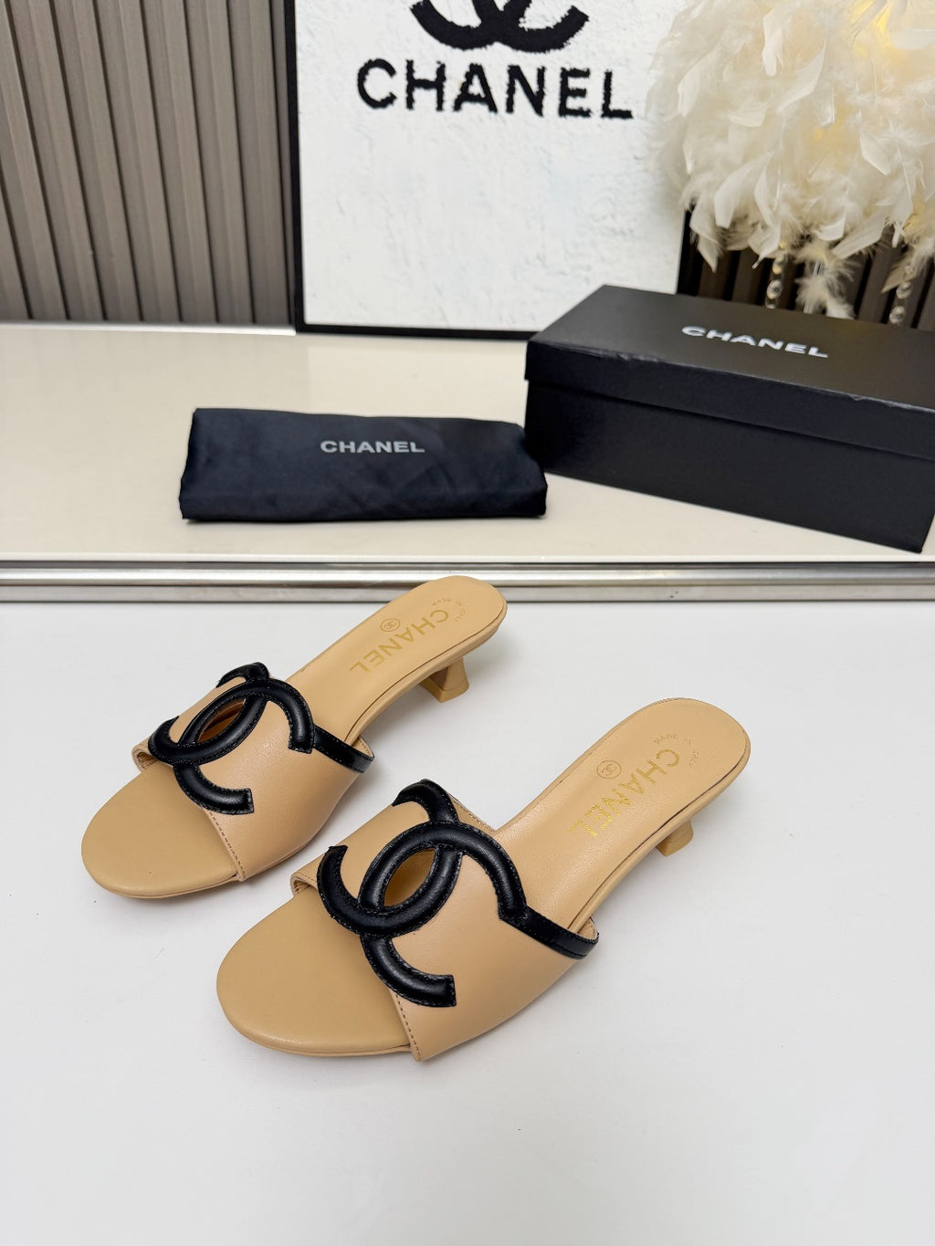 ZPX76C4  Popular high-quality leather slippers