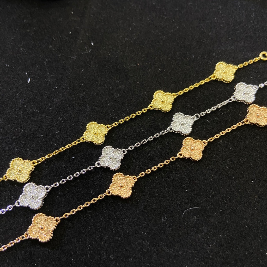 X5X94VA183K  Popular bracelets 6 flowers mini size 0.9cm flower