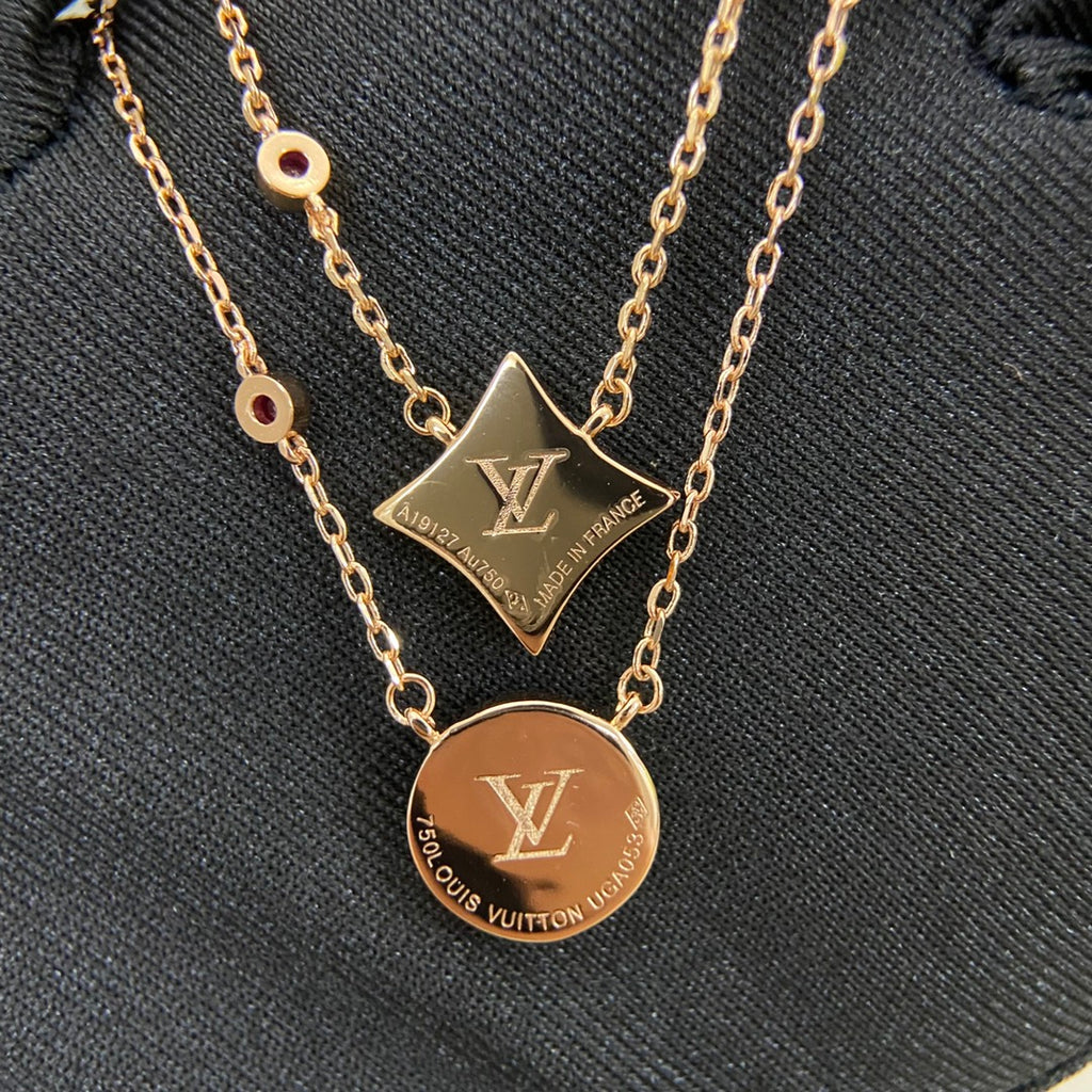 X5N76E22X Popular Necklaces（A set of two items)