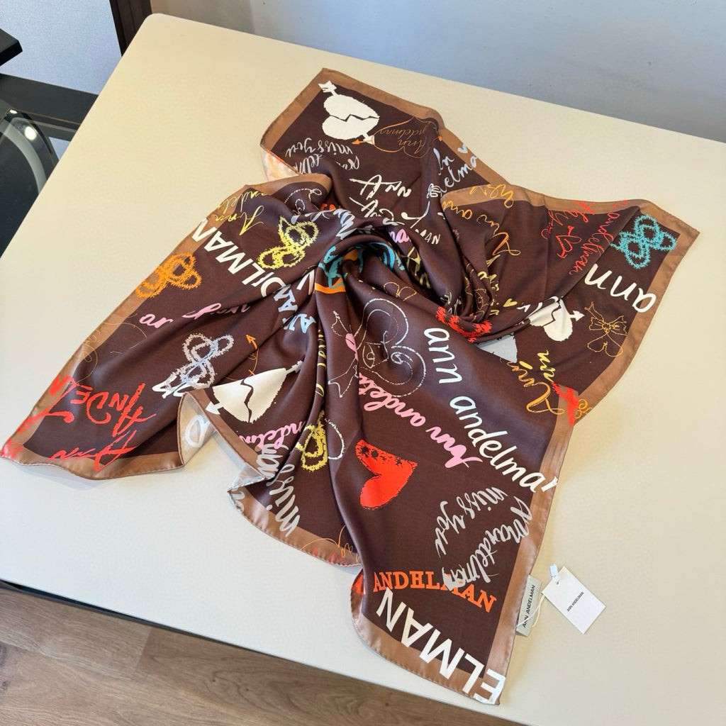 W1N36C13 Popular Silk Scarve