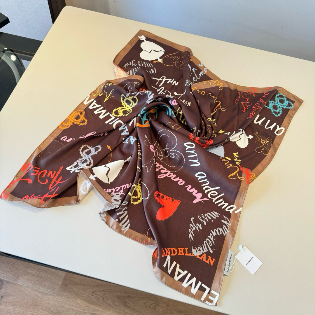 W1N36C13 Popular Silk Scarve