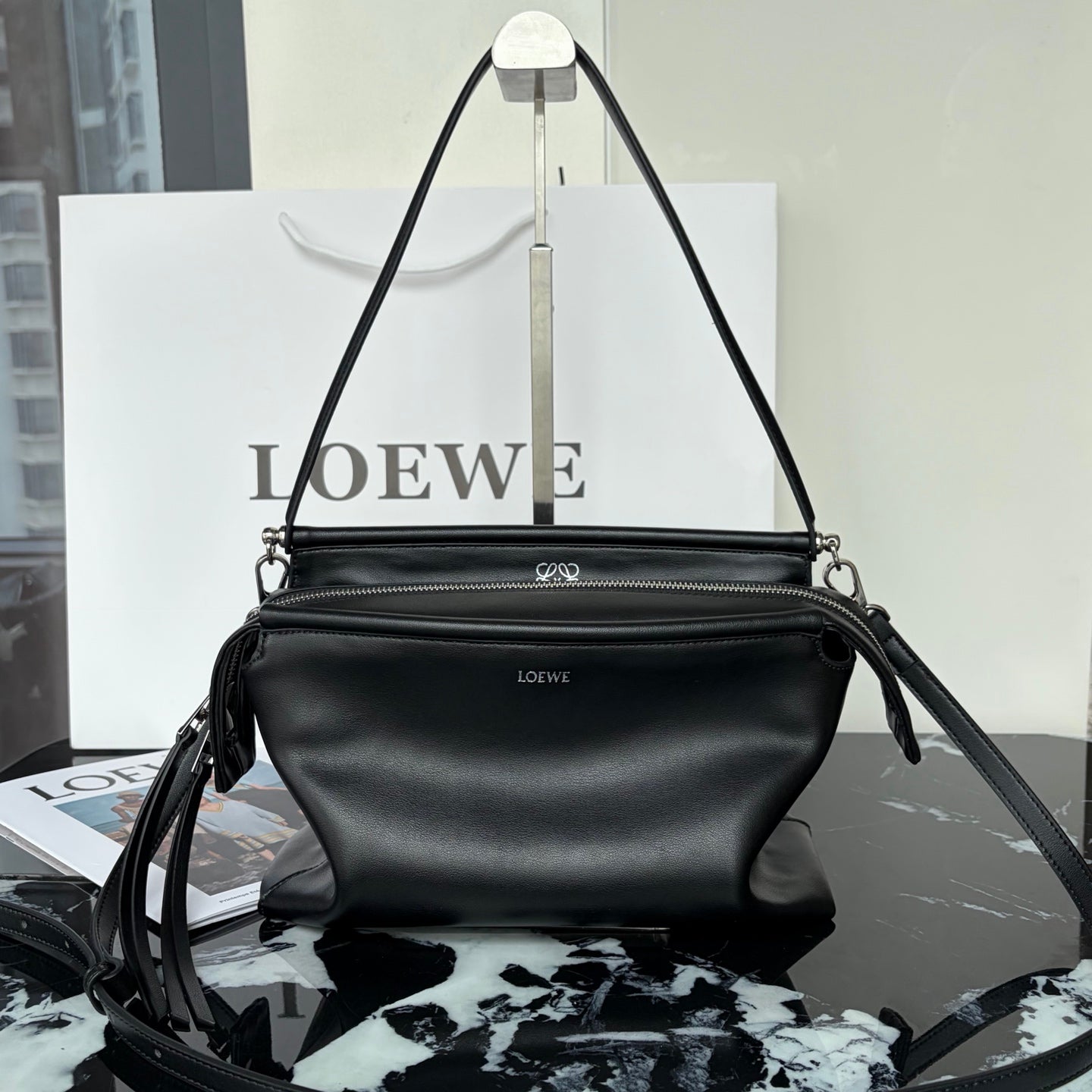 B1R66A15 Popular leather bag