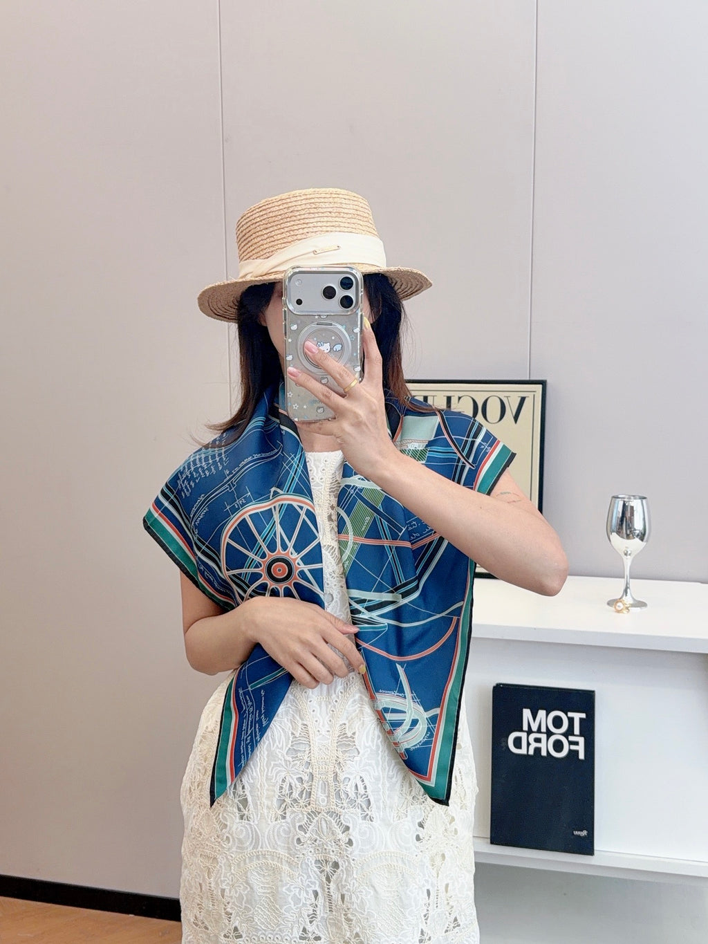 W1N36H5 Popular Silk Scarve