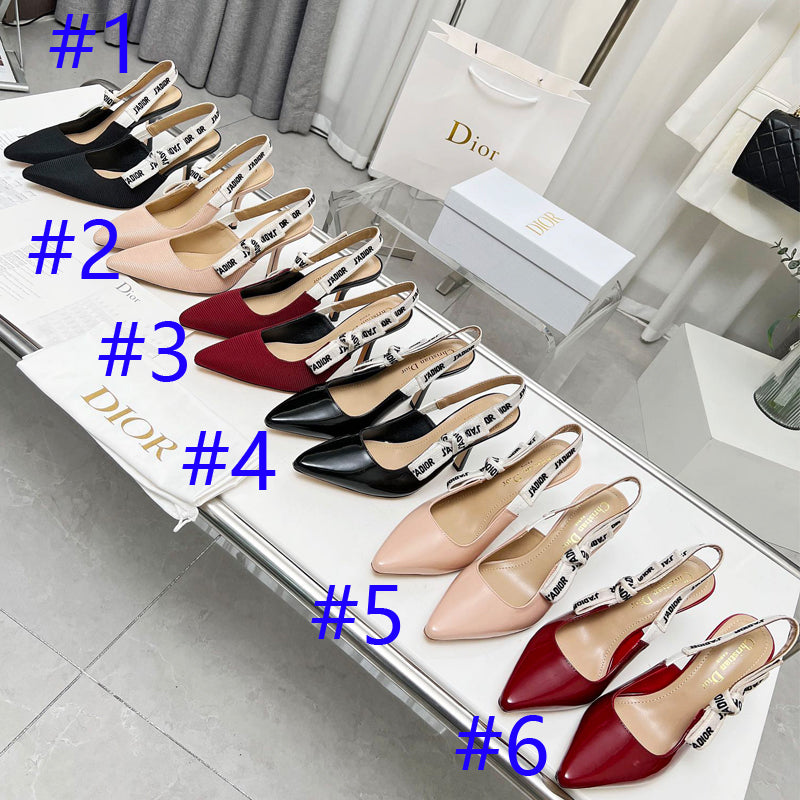 Z2Q55D44  Popular leather High heels
