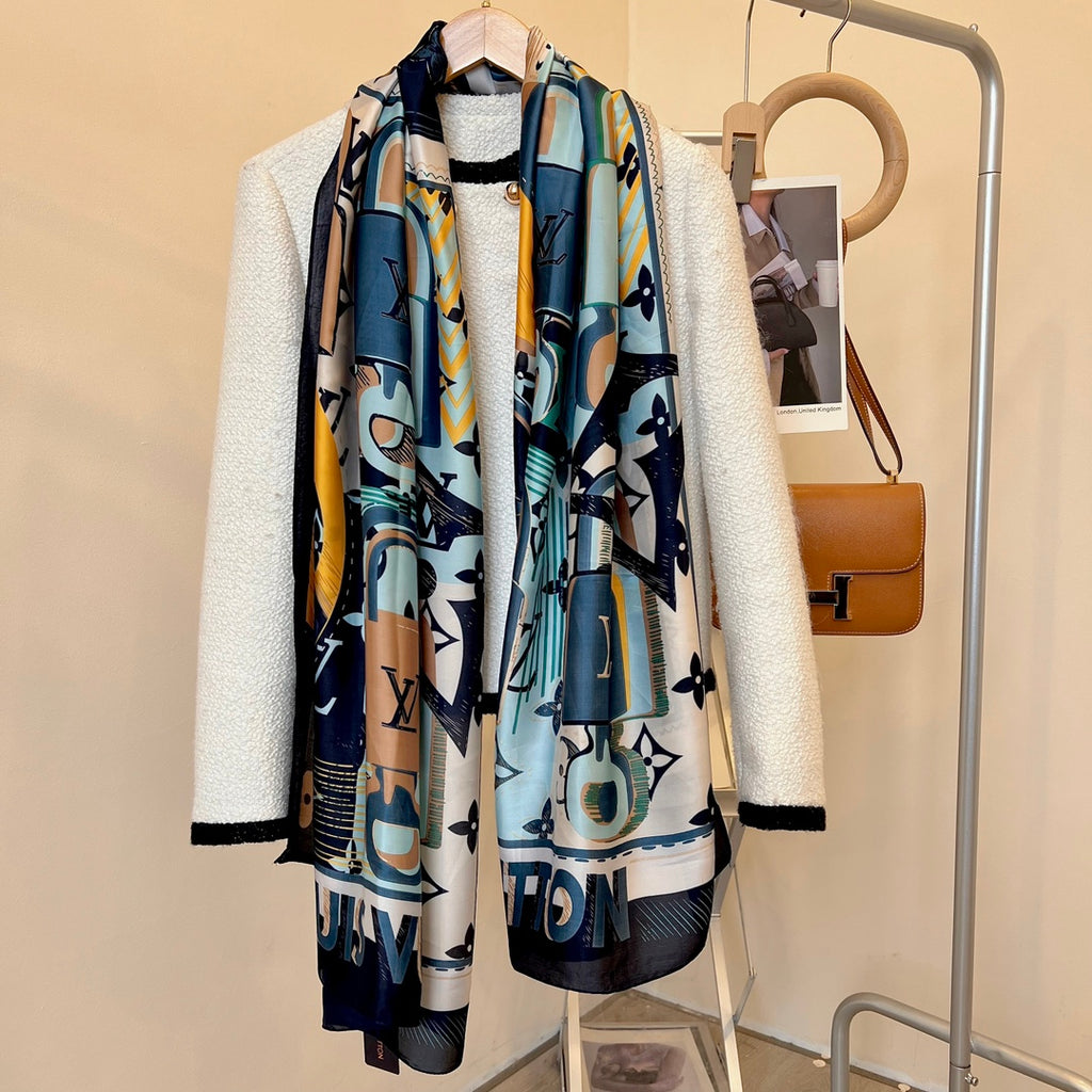W1N55E58 Popular Silk Scarve