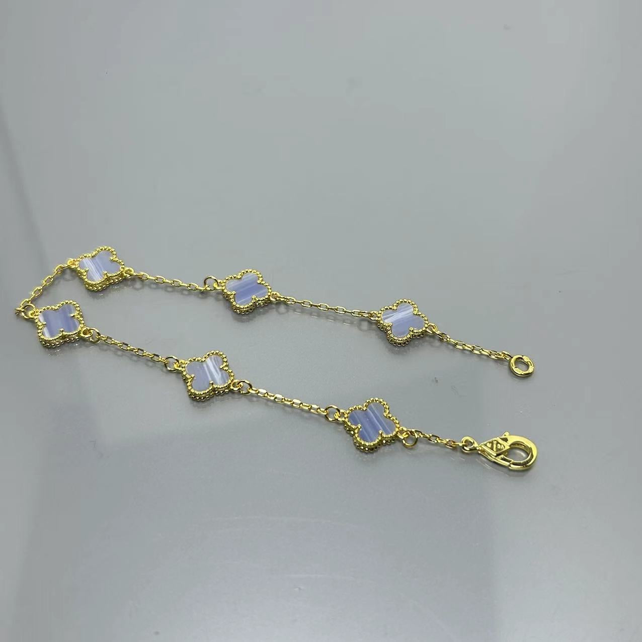 X5X94VA183K  Popular bracelets 6 flowers mini size 0.9cm flower
