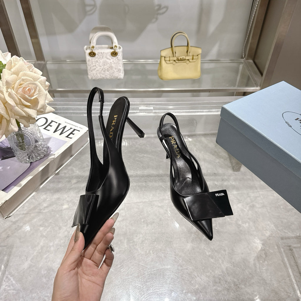 Z2Q55P41 Popular  leather High heels