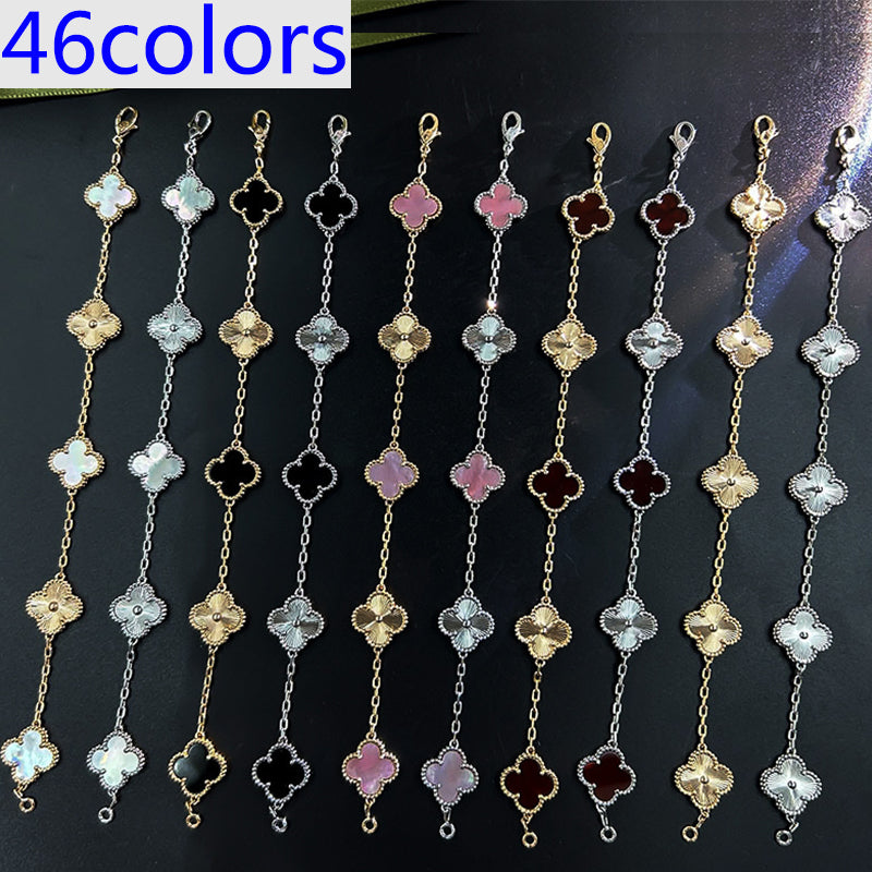 X5X94VA181K  Popular bracelets  5 flowers normal size1.5cm flower
