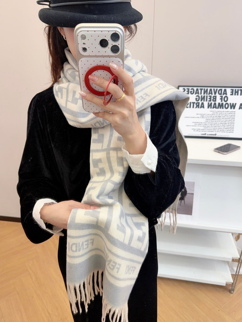 W1R86F3 Popular Winter Scarves