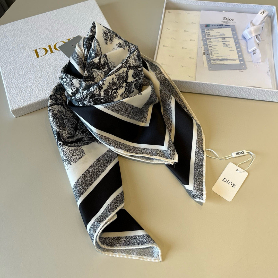 W1N46D35 Popular Silk Scarve