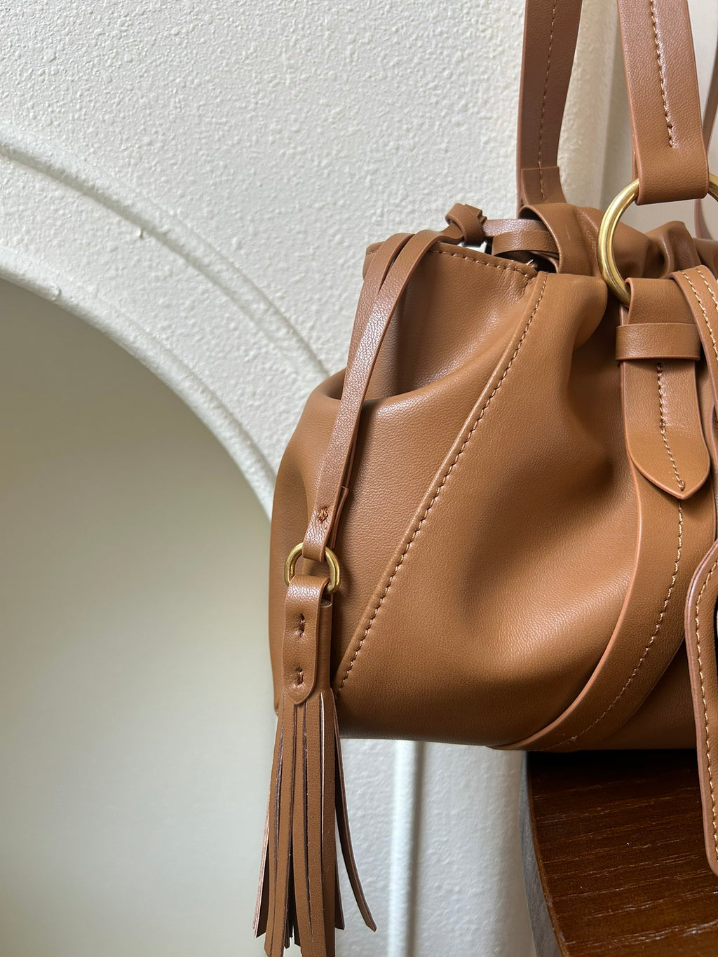 B1W25A79 Popular leather bag