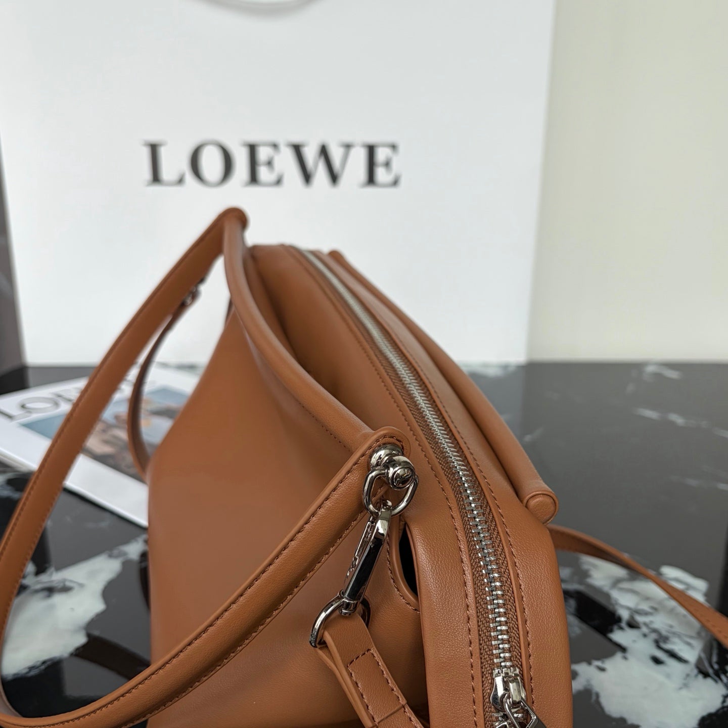 B1R66A15 Popular leather bag