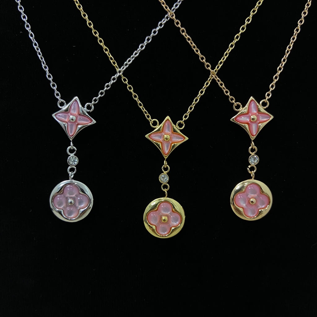 X5N76E18X Popular  Necklaces(mini flower）