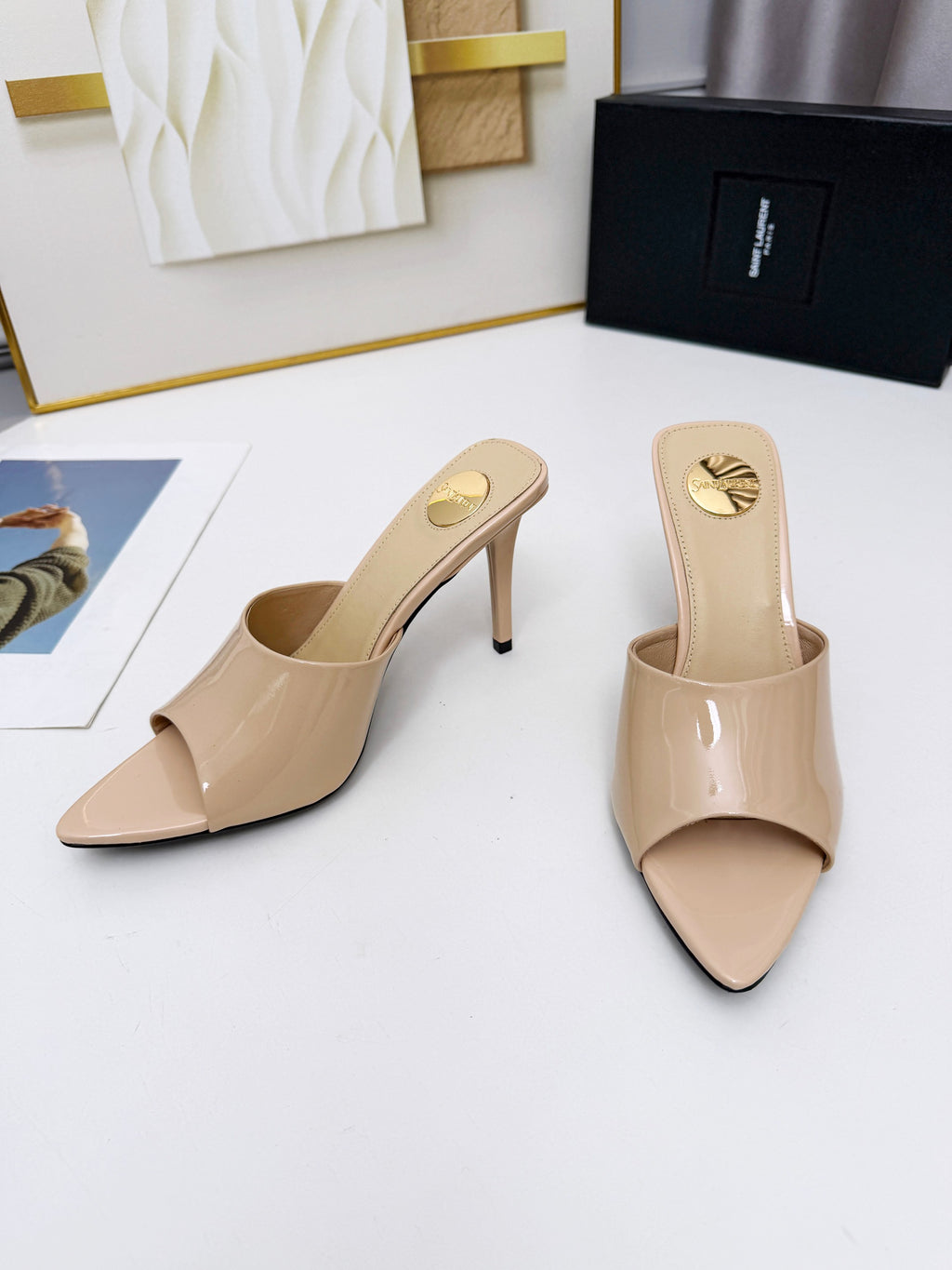 Z2P36SL6 Popular high-quality leather Shoes(heel-height 9cm)