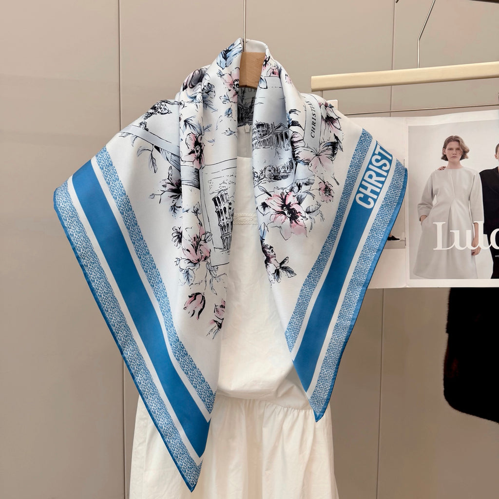 W1N36D21 Popular Silk Scarve