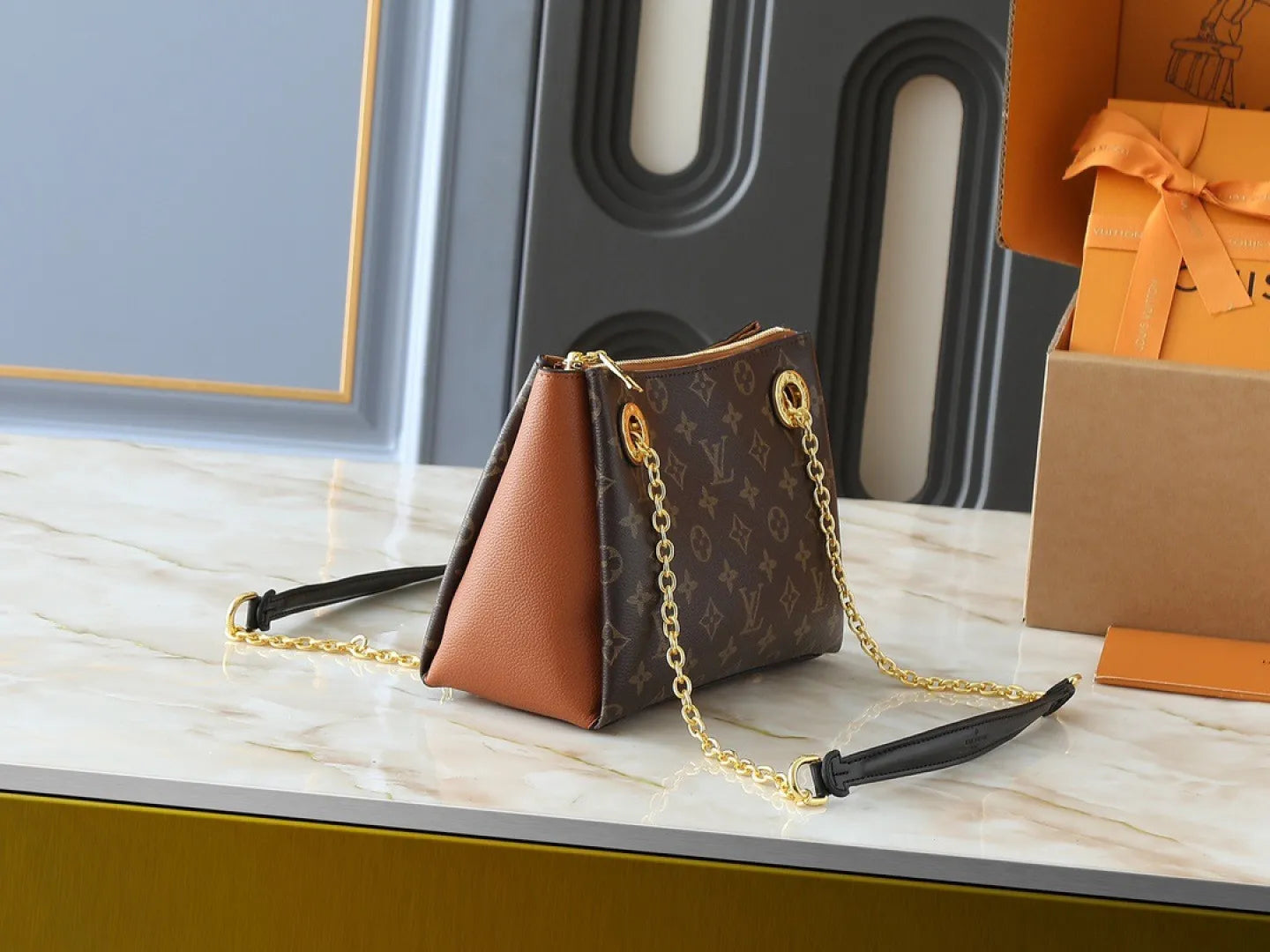 B1P36E75 Popular leather bag