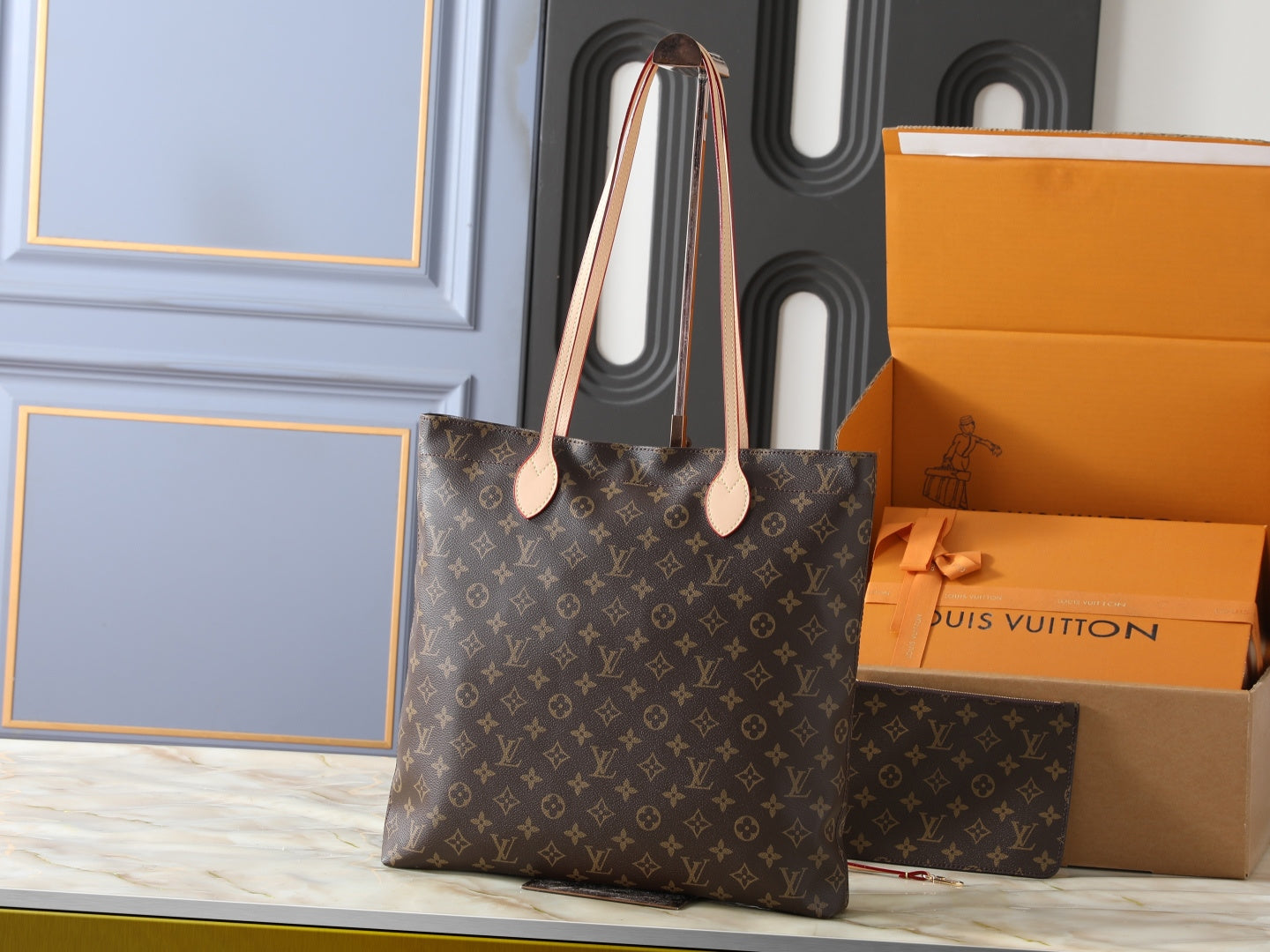 B1N86E6 Popular leather bag