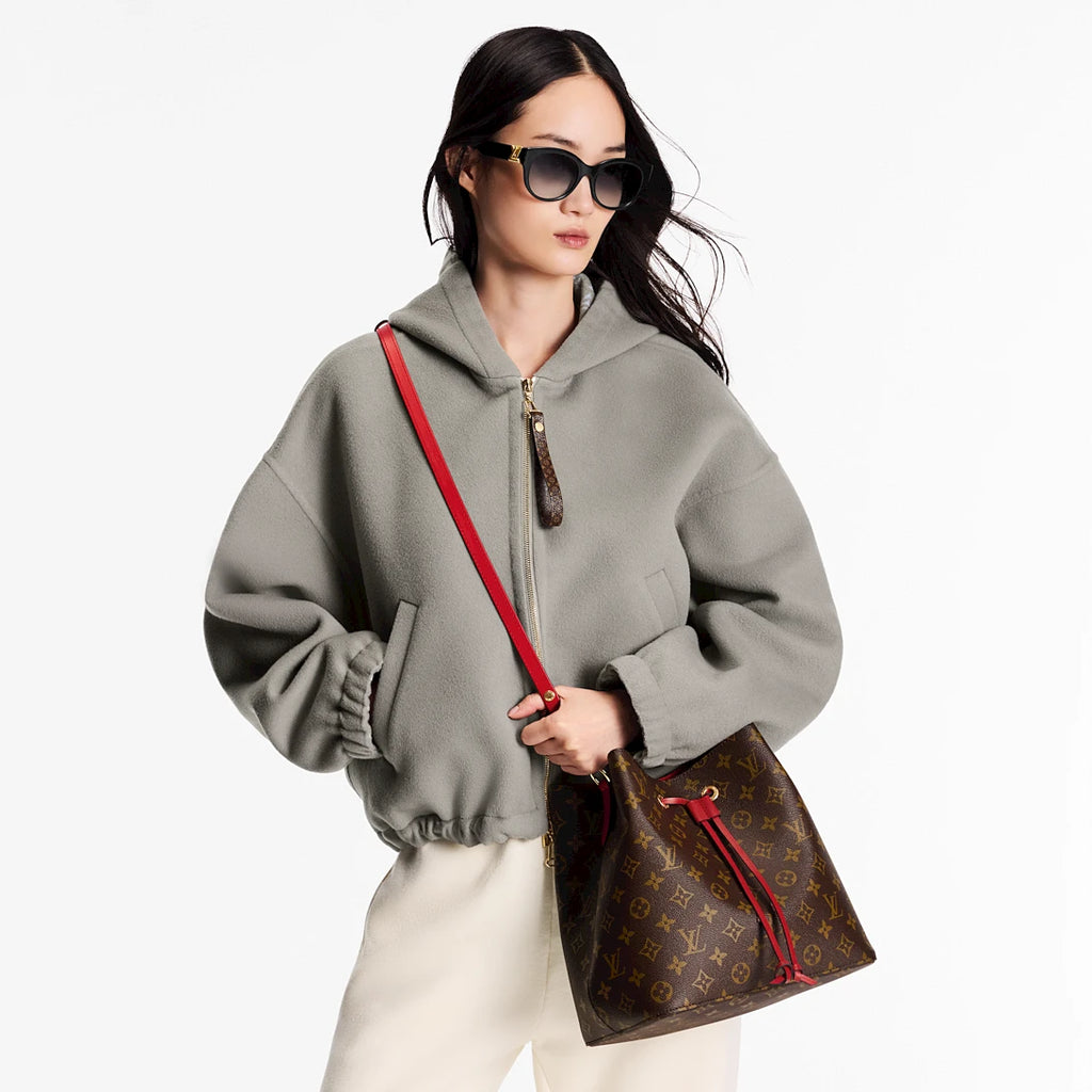 B1R76E25 Trendy classic high-quality coated canvas bags