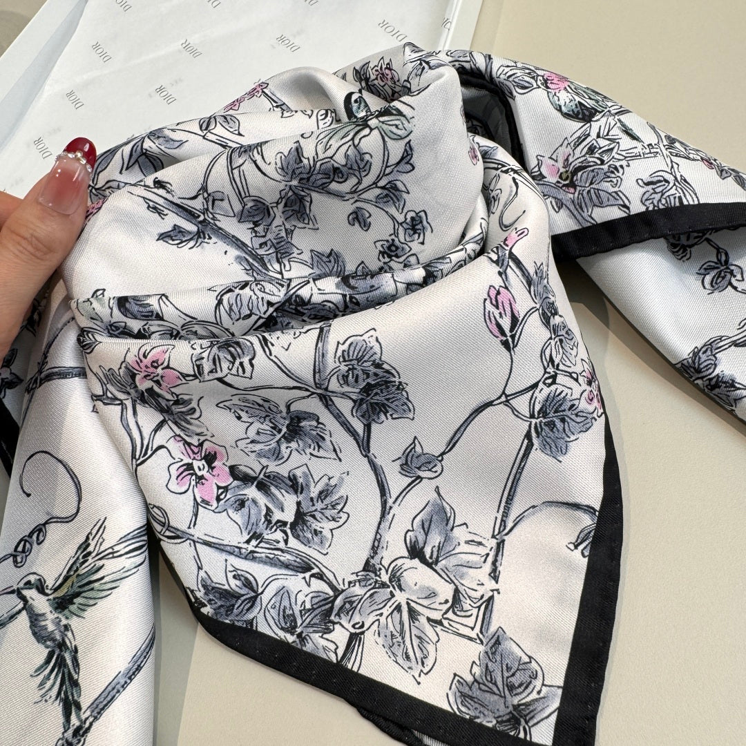 W1N46D38 Popular Silk Scarve
