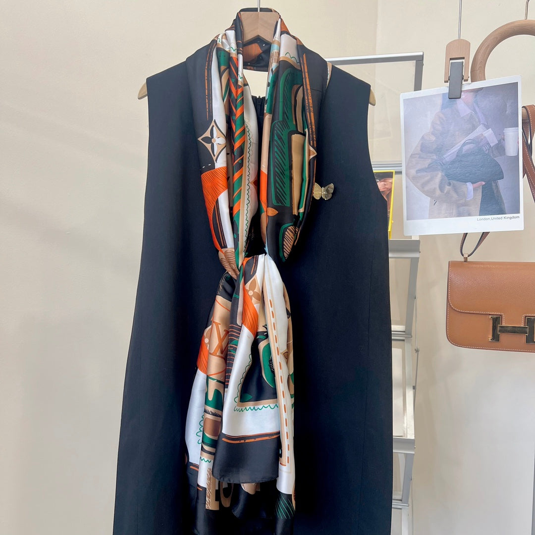 W1N55E56 Popular Silk Scarve
