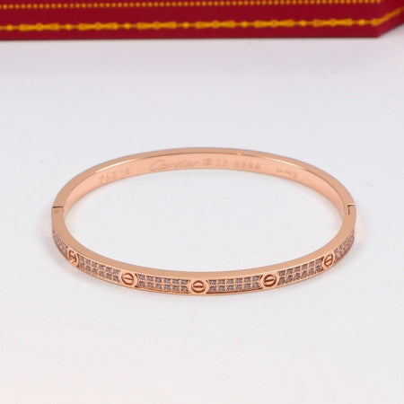 X3B11K2K  Popular 2-row diamond bracelet