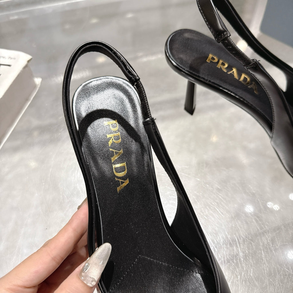 Z2Q55P41 Popular  leather High heels