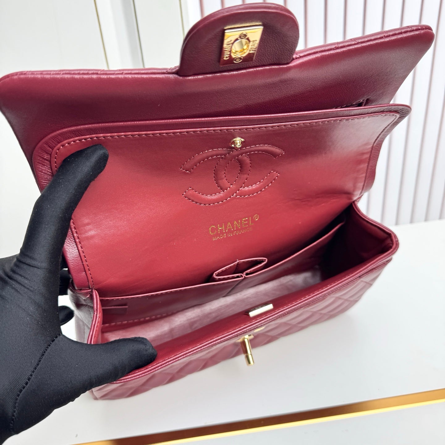 B1R76C15 Popular leather bag