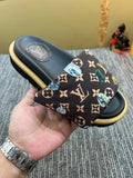Z5XF120 Popular leather quality Slippers