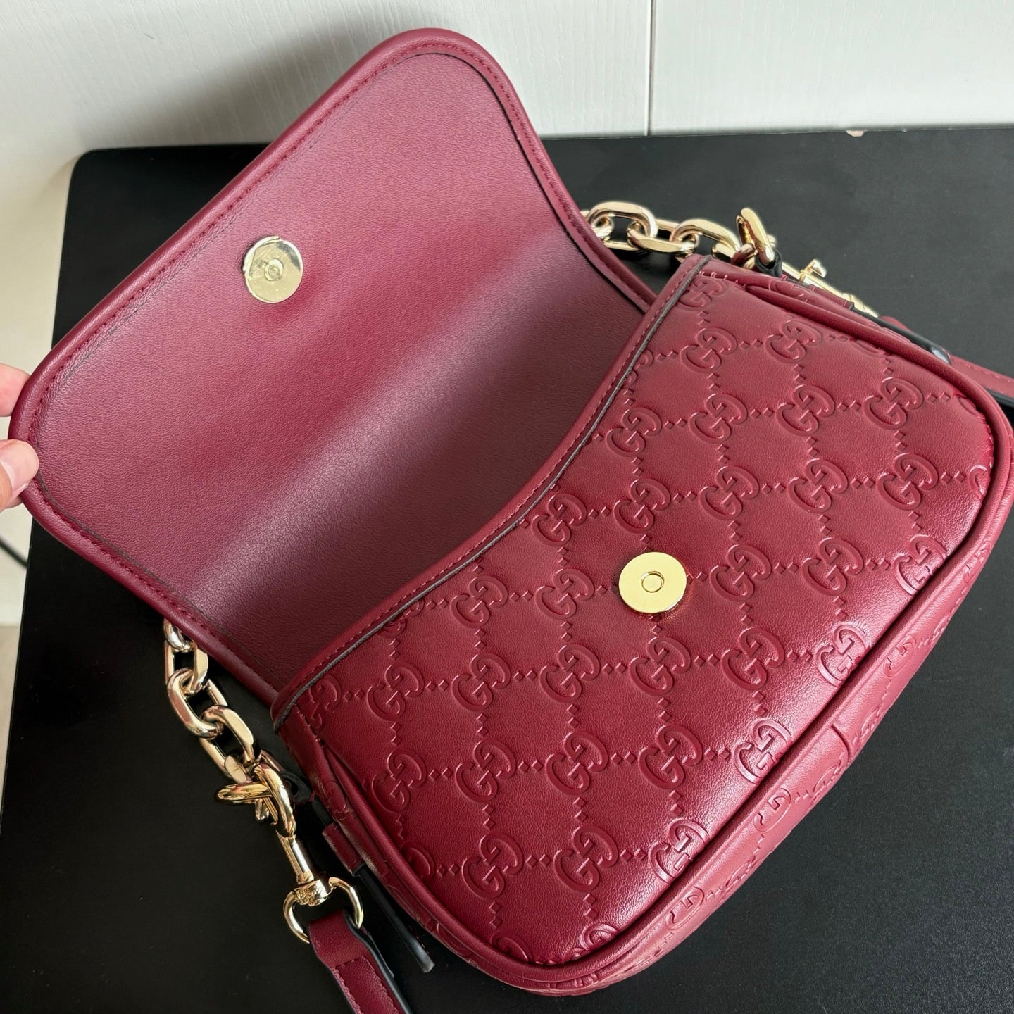 B1P36C60 Popular leather bag