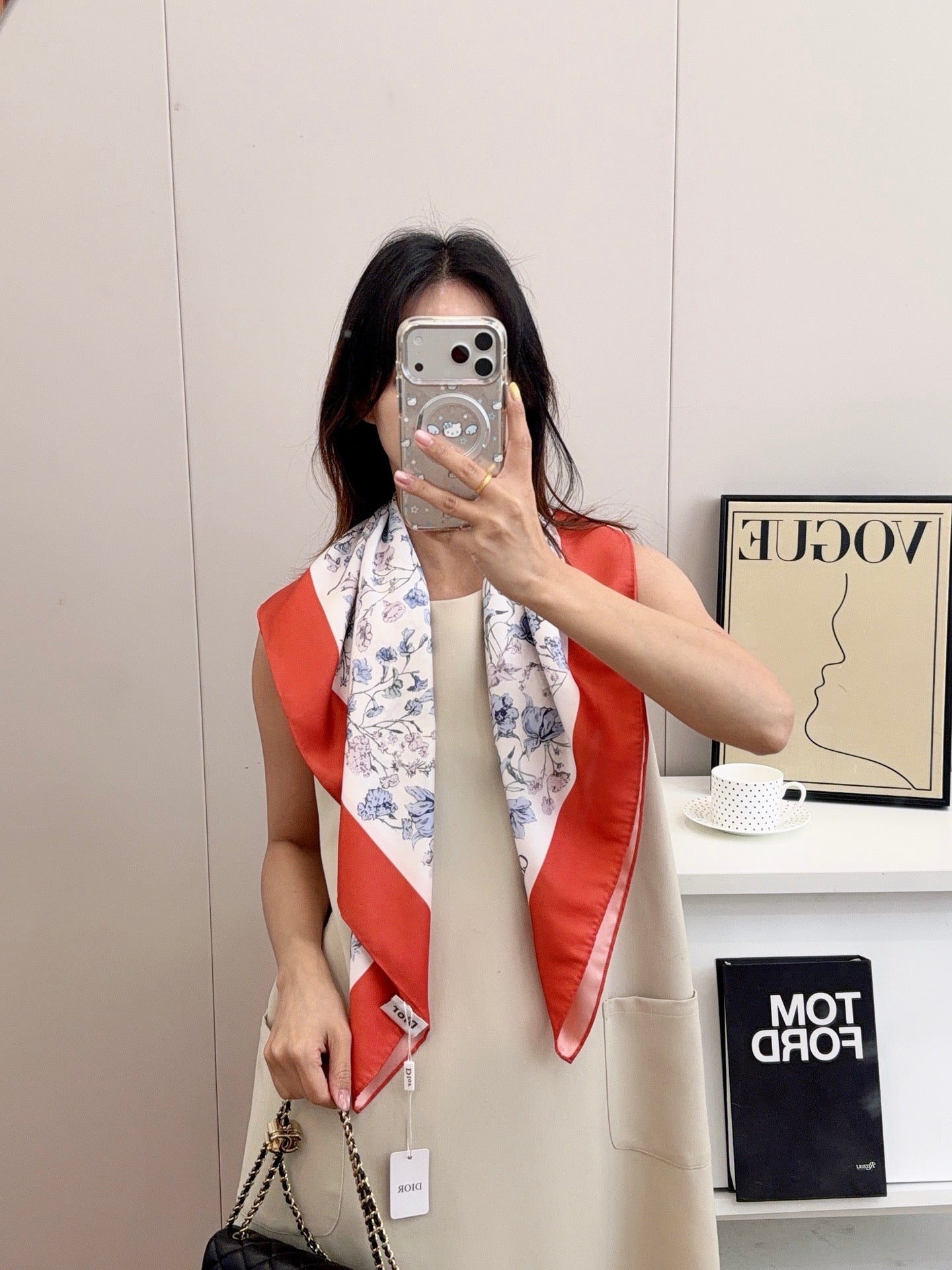 W1N36D20 Popular Silk Scarve