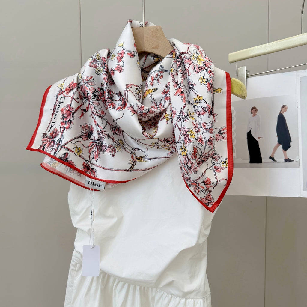 W1N36D19 Popular Silk Scarve