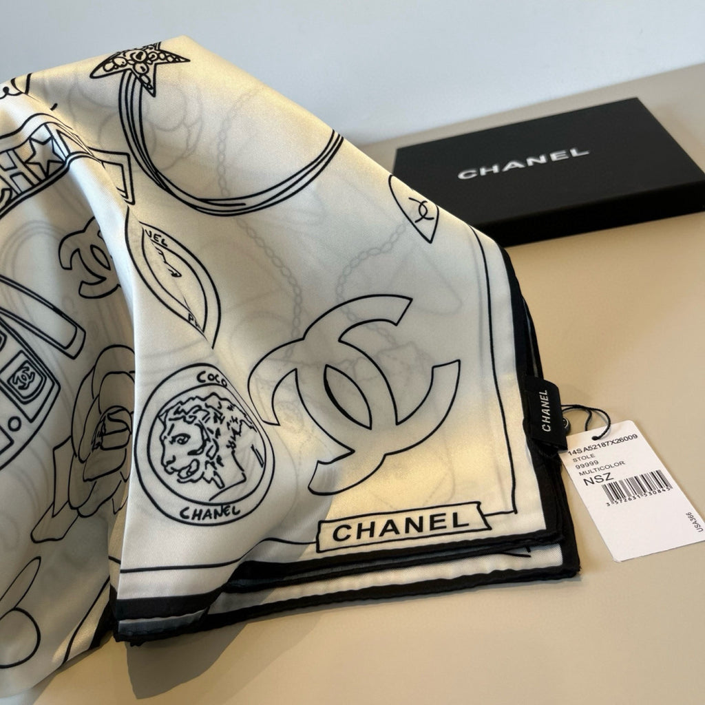 W1N36C22 Popular Silk Scarve