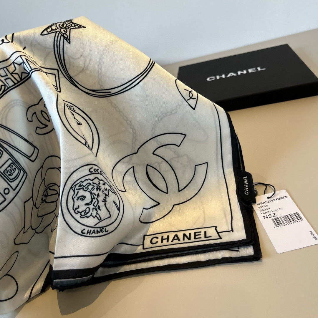 W1N36C22 Popular Silk Scarve