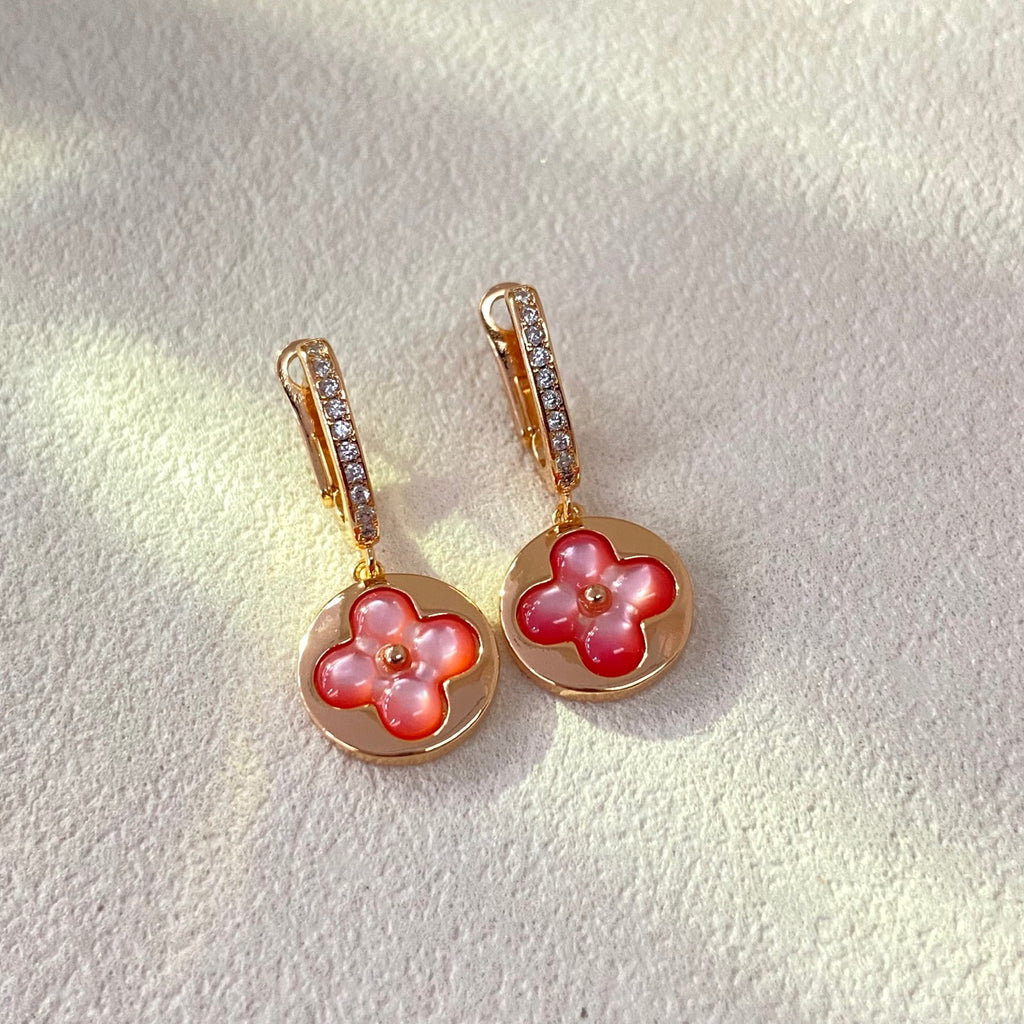 X5N86E1K Popular  Earrings, Bracelets(6 flower bracelets)