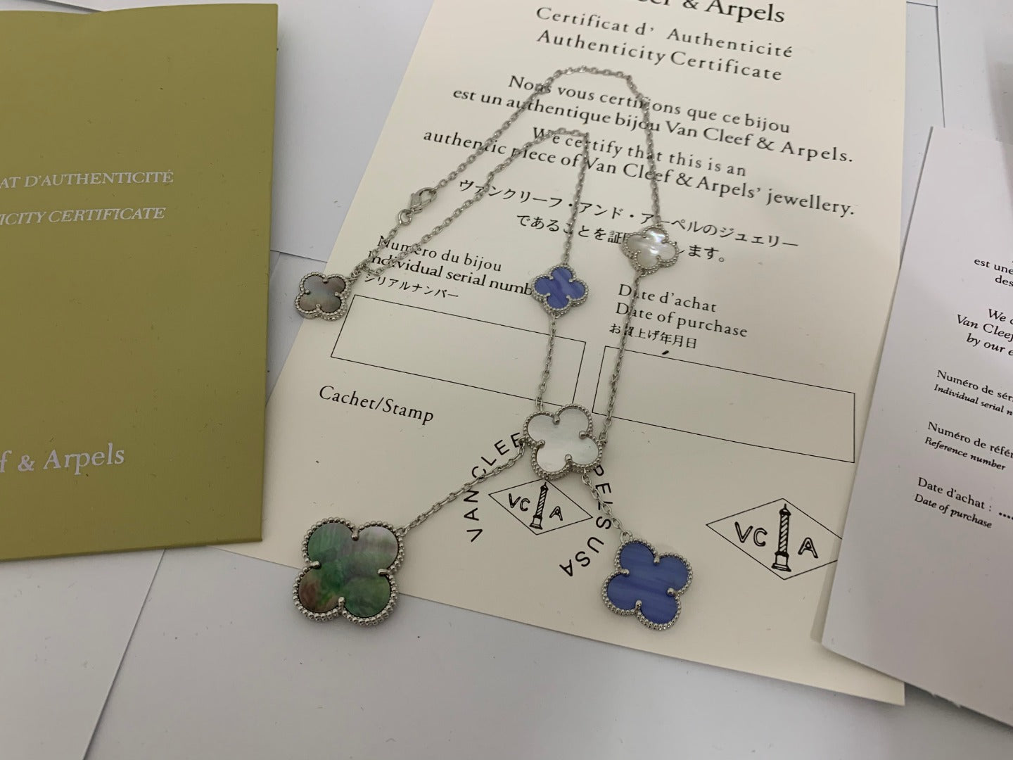 X5X53VA182K Popular 6 flowers necklaces