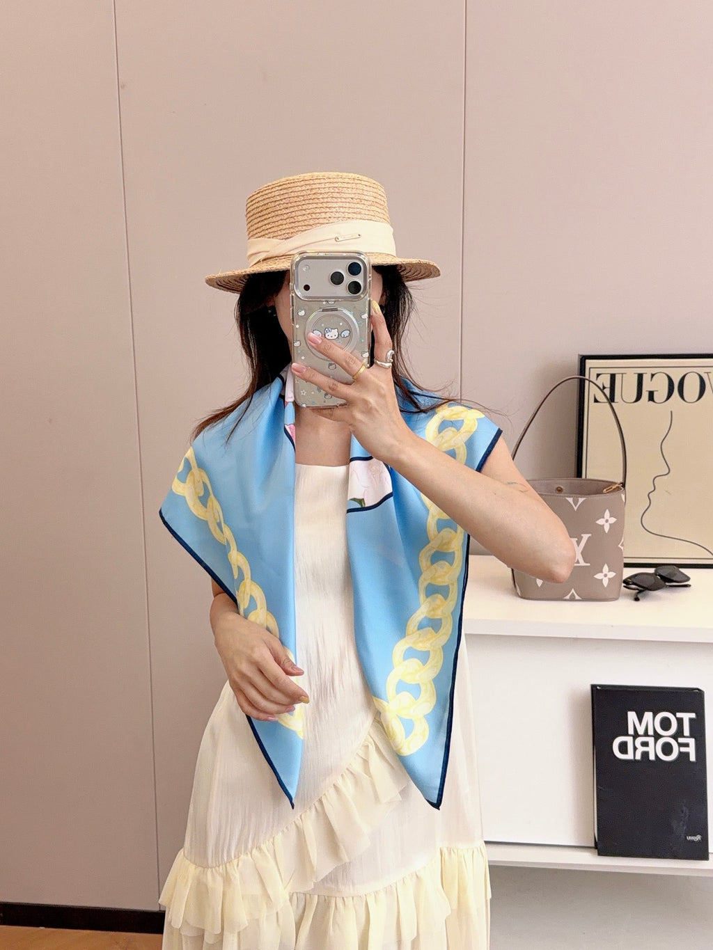 W1N36C16 Popular Silk Scarve