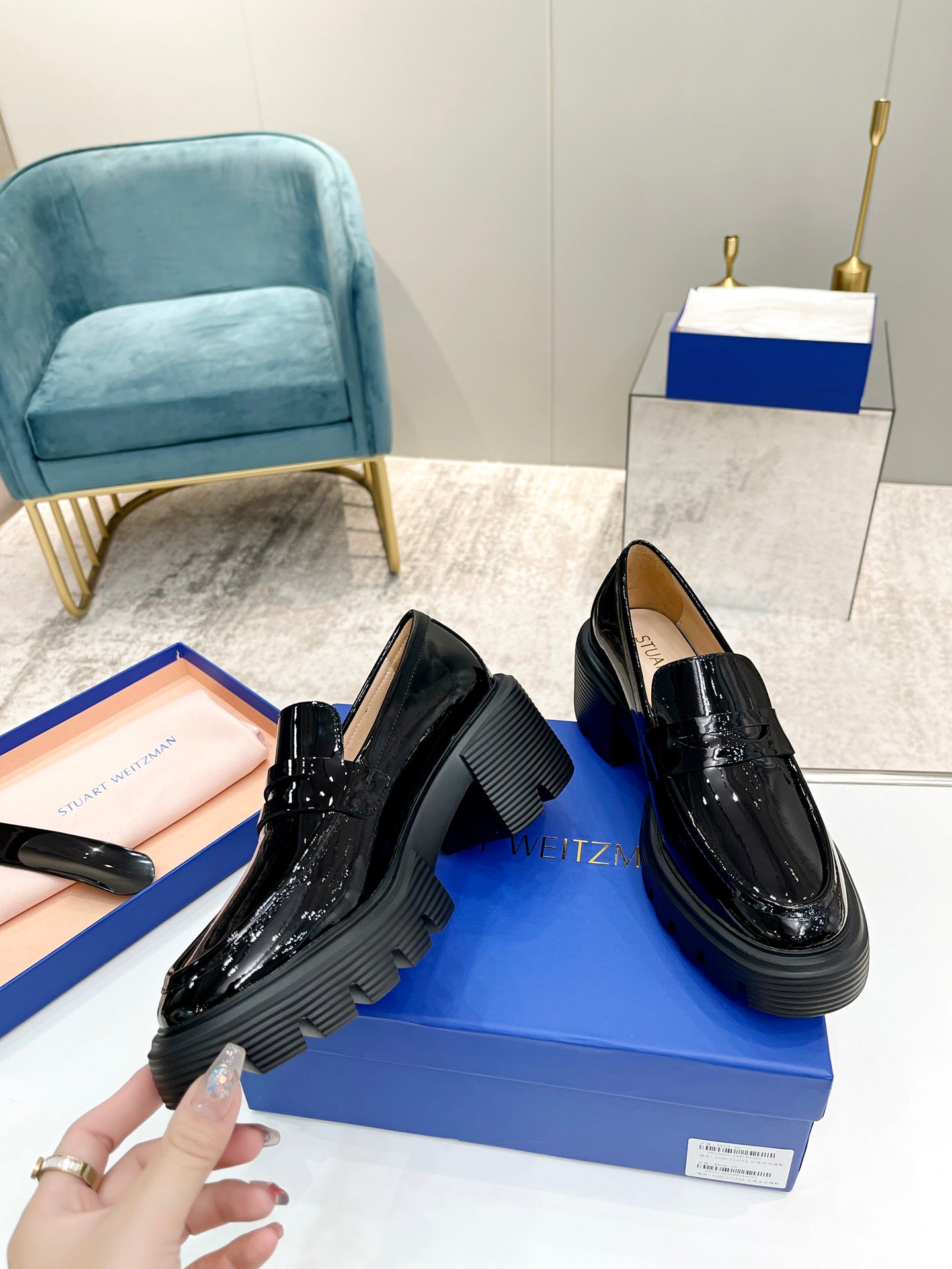 Z2P36A30 Popular high-quality leather Shoes（heel-height 6cm）