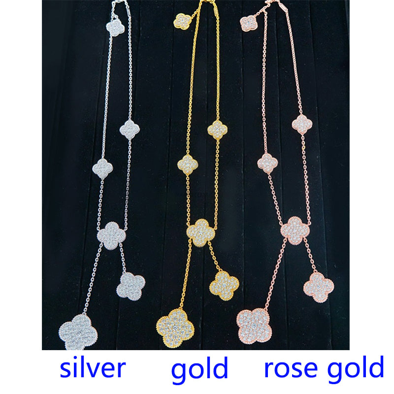 X5X53VA182K Popular 6 flowers necklaces