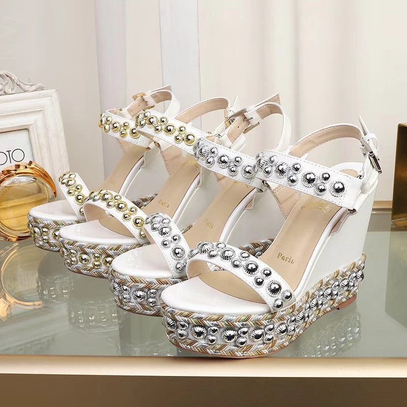 Z2ZA48 Popular leather High heels 12cm heel