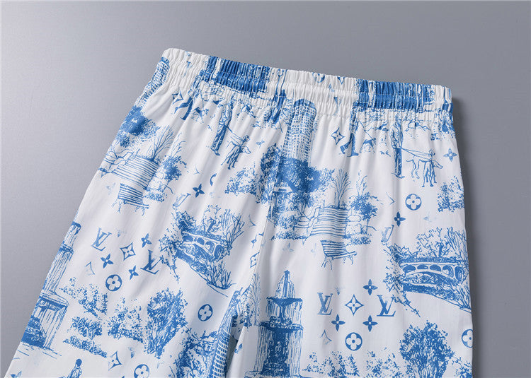 U1W35E107  Popular shirt and shorts set