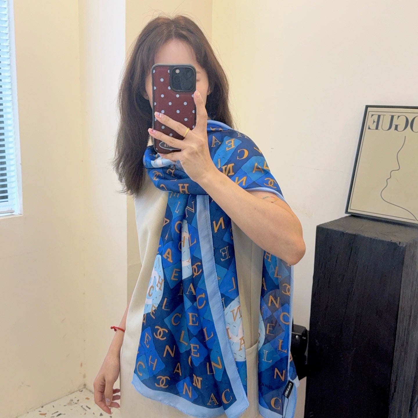 W1Z35C204 Popular Silk Scarve