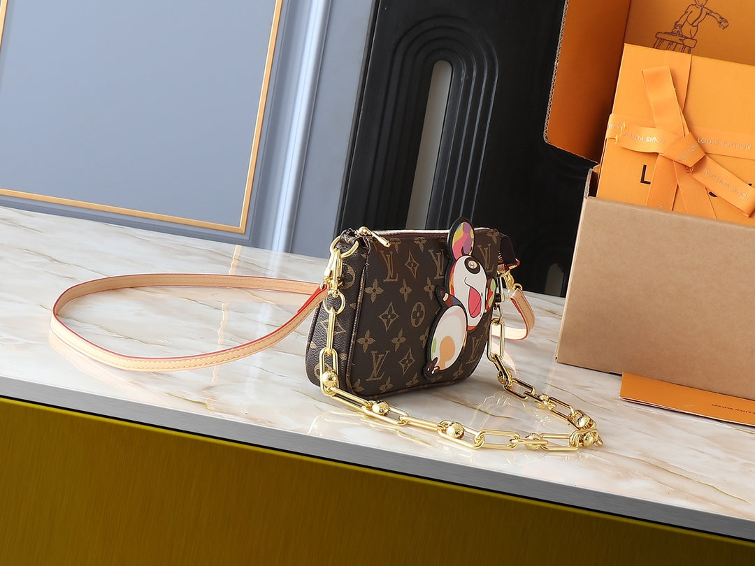 B1P46E45 Popular leather bag