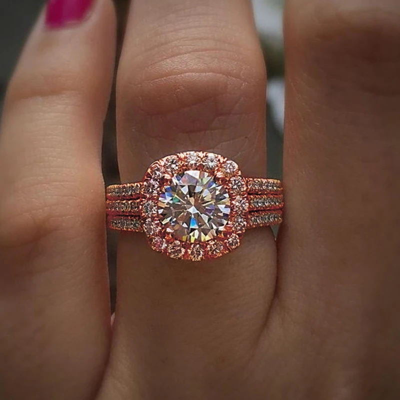 PYA2J  Popular   Diamond Ring High Quality Wedding Ring