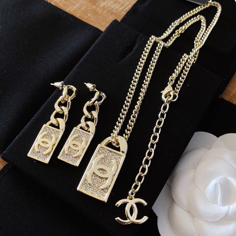 X1N63C114X  Popular  necklace  earrings