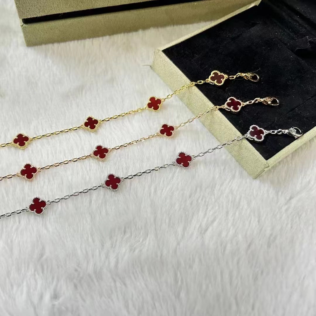 X5X94VA183K  Popular bracelets 6 flowers mini size 0.9cm flower