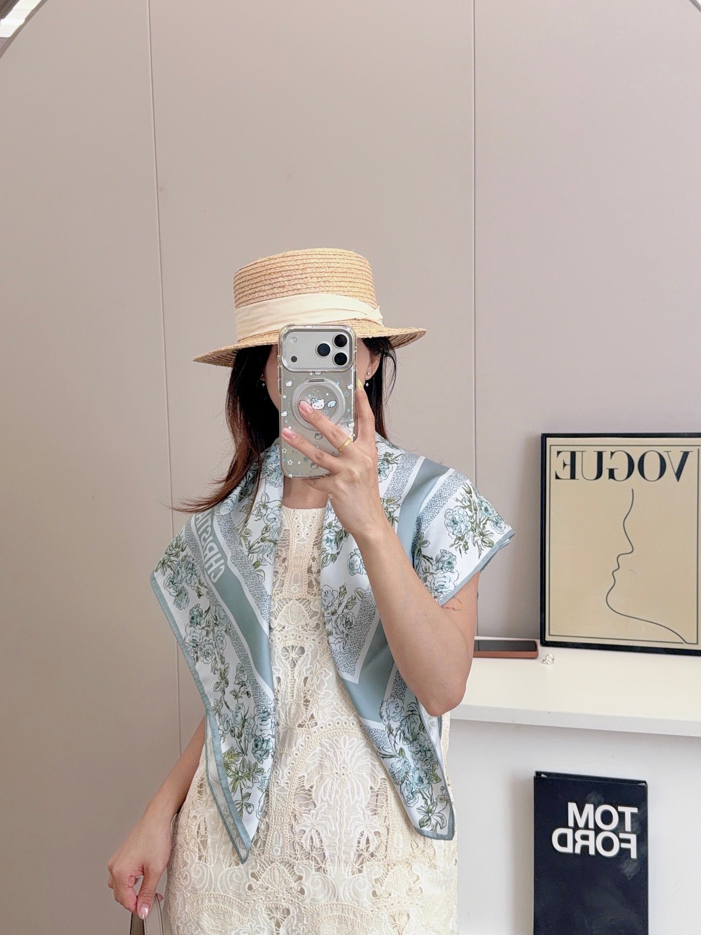 W1N36D17 Popular Silk Scarve